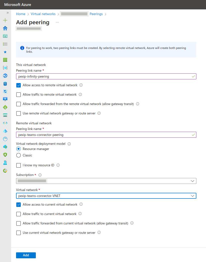 Using Private Routing With The Teams Connector Pexip Infinity Docs